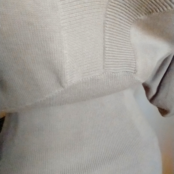 Sweater top🌈Women's low cut wide waist sweater - Picture 7 of 10